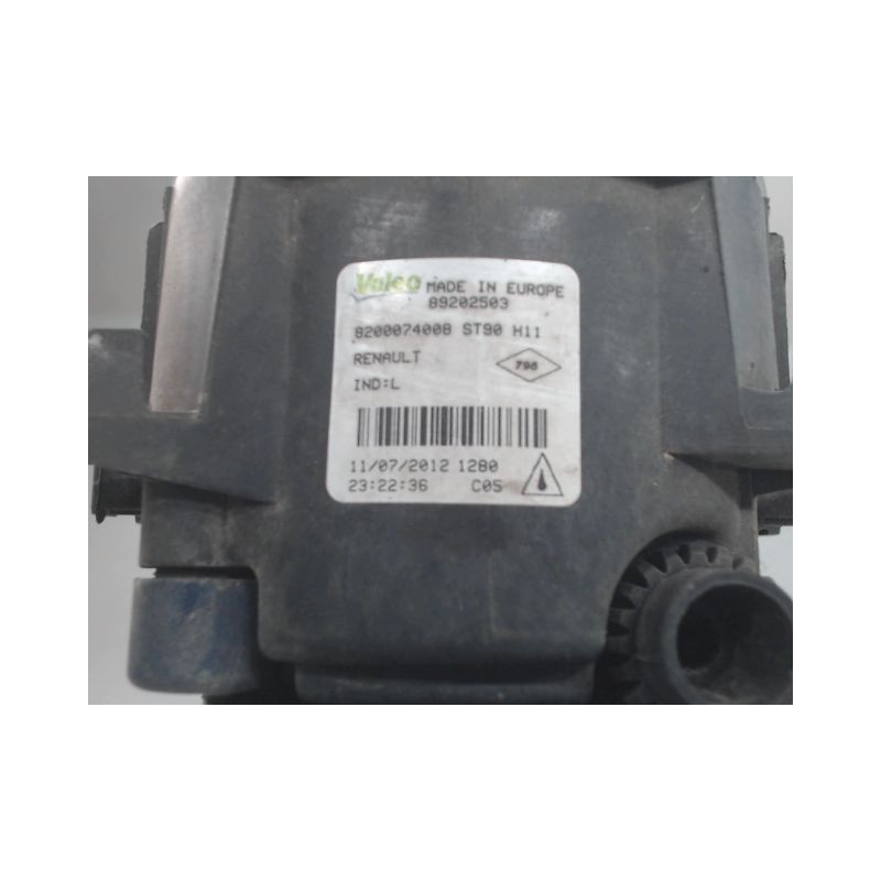PHARE ANTIBROUILLARD AVANT DROIT RENAULT MEGANE