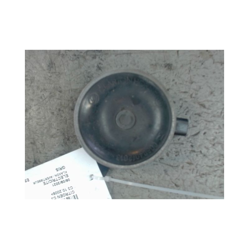 KLAXON / AVERTISSEUR CITROEN C3 2009-