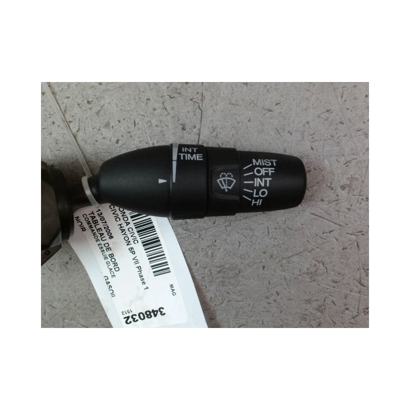 COMMANDE ESSUIE GLACE HONDA CIVIC VII Phase 1 2006-2008