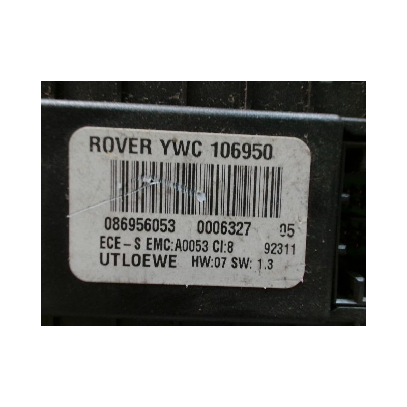 COMMANDE ECLAIRAGE ROVER 75
