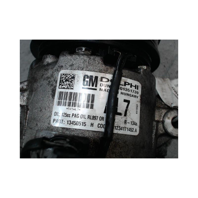 COMPRESSEUR AIR CONDITIONNE OPEL ASTRA
