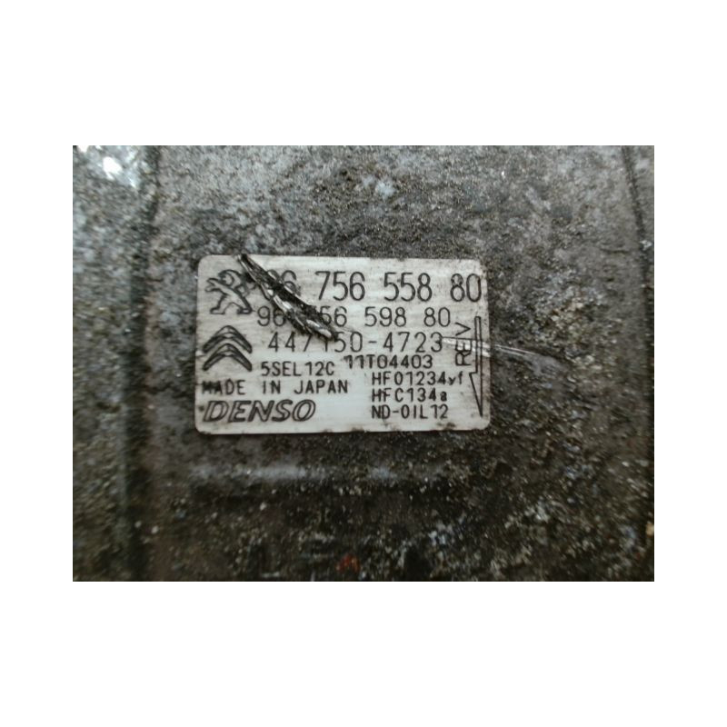 COMPRESSEUR AIR CONDITIONNE CITROEN GRAND C4 PICASSO 2006-