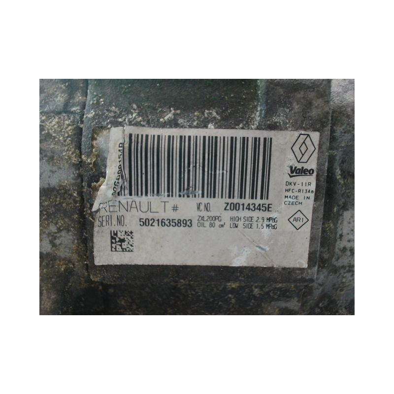 COMPRESSEUR AIR CONDITIONNE DACIA LODGY BREAK 2012-...