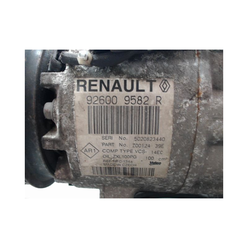 COMPRESSEUR AIR CONDITIONNE RENAULT CLIO IV Phase 1 2012-...
