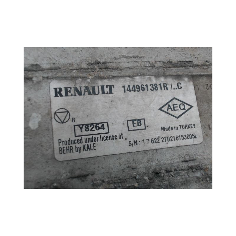 ECHANGEUR AIR RENAULT CLIO