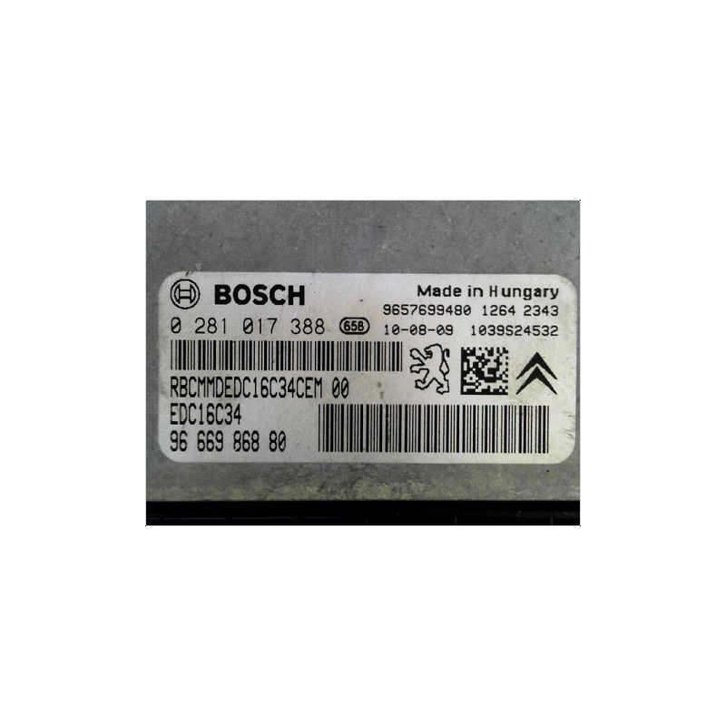 CALCULATEUR MOTEUR PEUGEOT 207 06-13