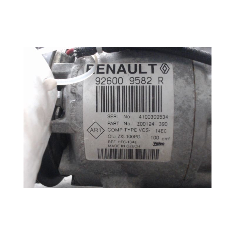 COMPRESSEUR AIR CONDITIONNE RENAULT CLIO IV 2012-