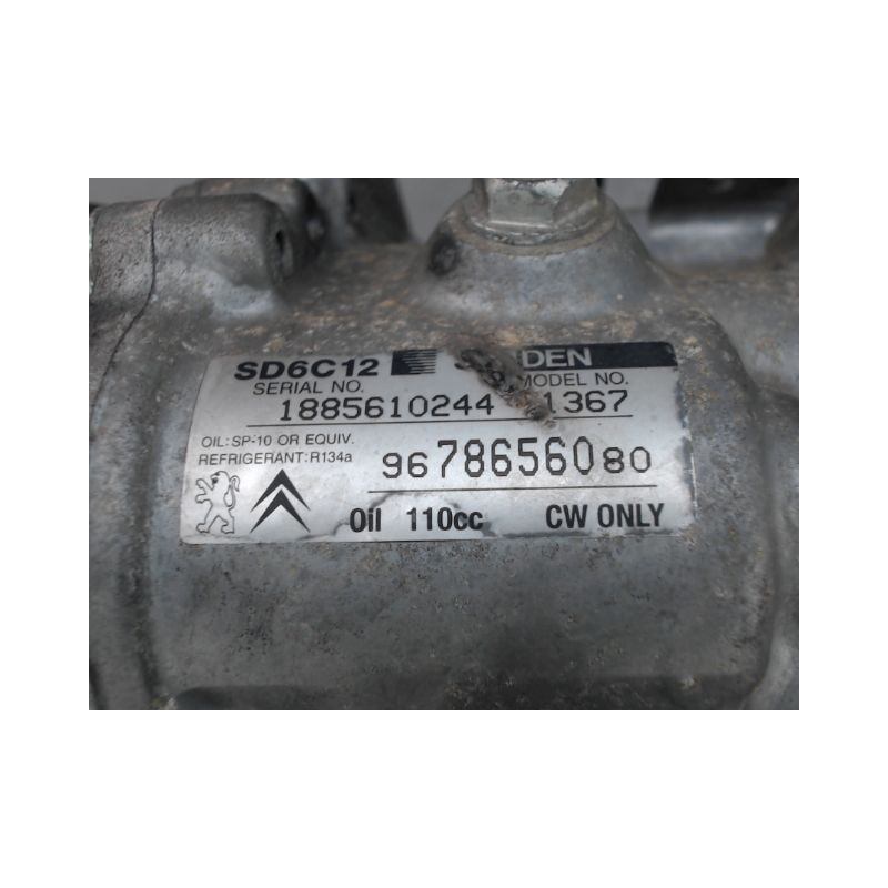 COMPRESSEUR AIR CONDITIONNE CITROEN C3