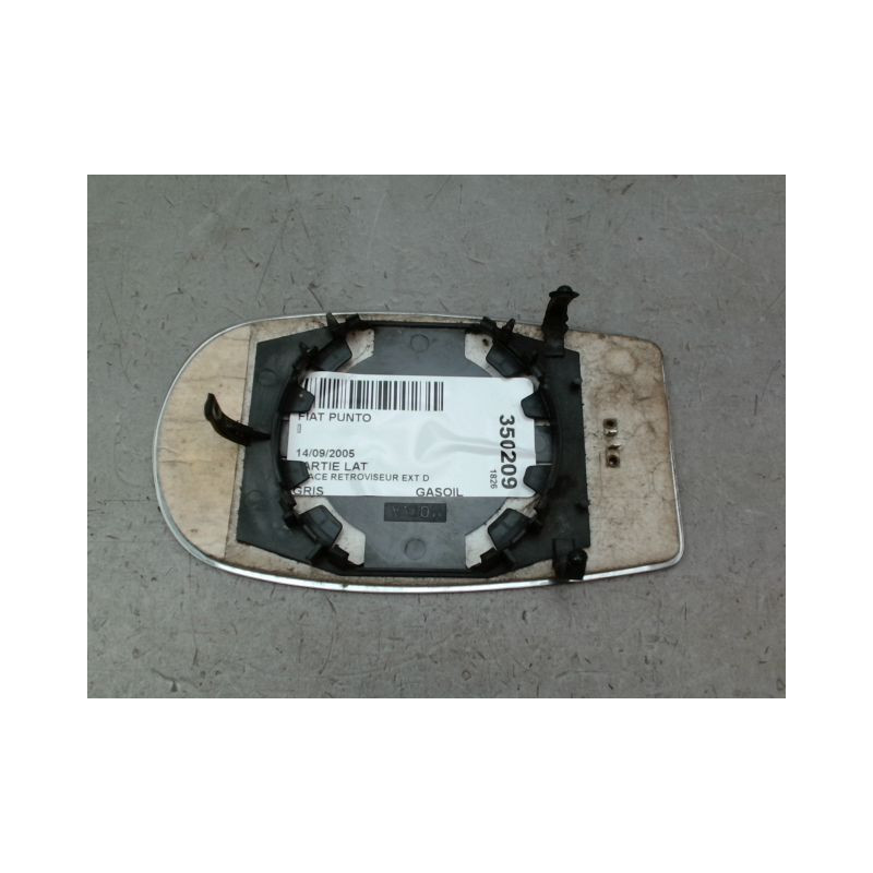 GLACE RETROVISEUR EXT D FIAT PUNTO II Phase 2 2003-2009