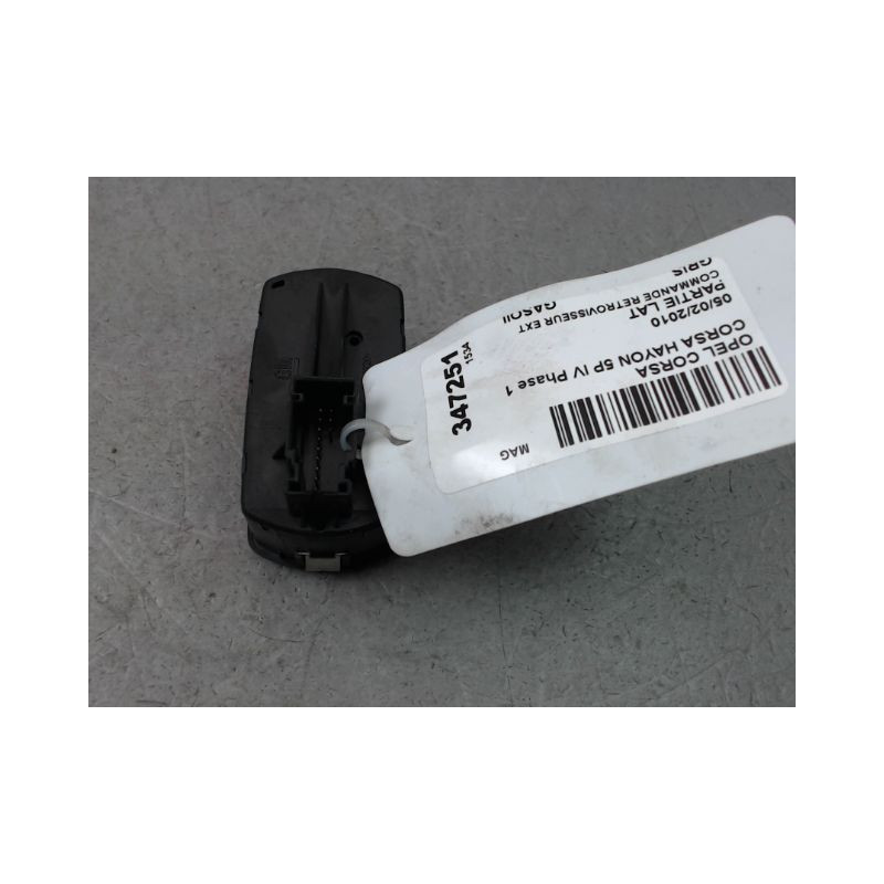 COMMANDE RETROVISSEUR EXTERIEUR ELECTRIQUE OPEL CORSA IV Phase 1 (D) 2006-2010