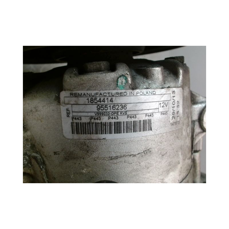 COMPRESSEUR AIR CONDITIONNE OPEL MERIVA MONOSP. II Phase 2 (B) 2013-...