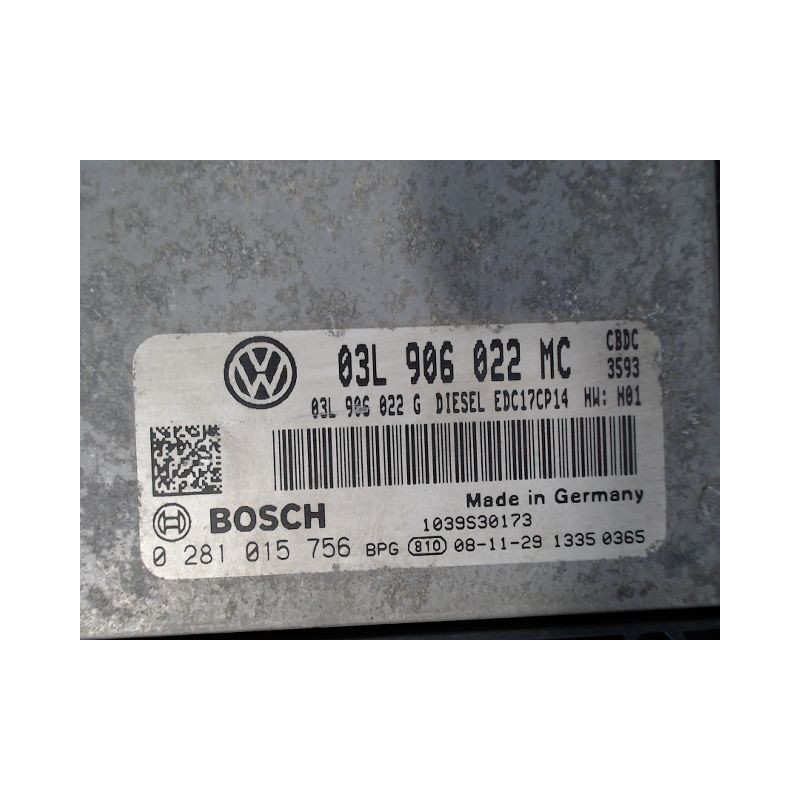 CALCULATEUR MOTEUR VOLKSWAGEN GOLF VI 08-13