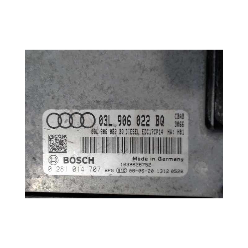 CALCULATEUR MOTEUR AUDI A3 SPORTBACK 04-08