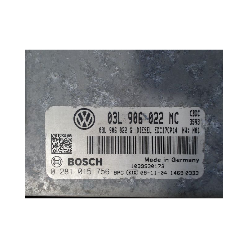 CALCULATEUR MOTEUR VOLKSWAGEN GOLF VI 08-13