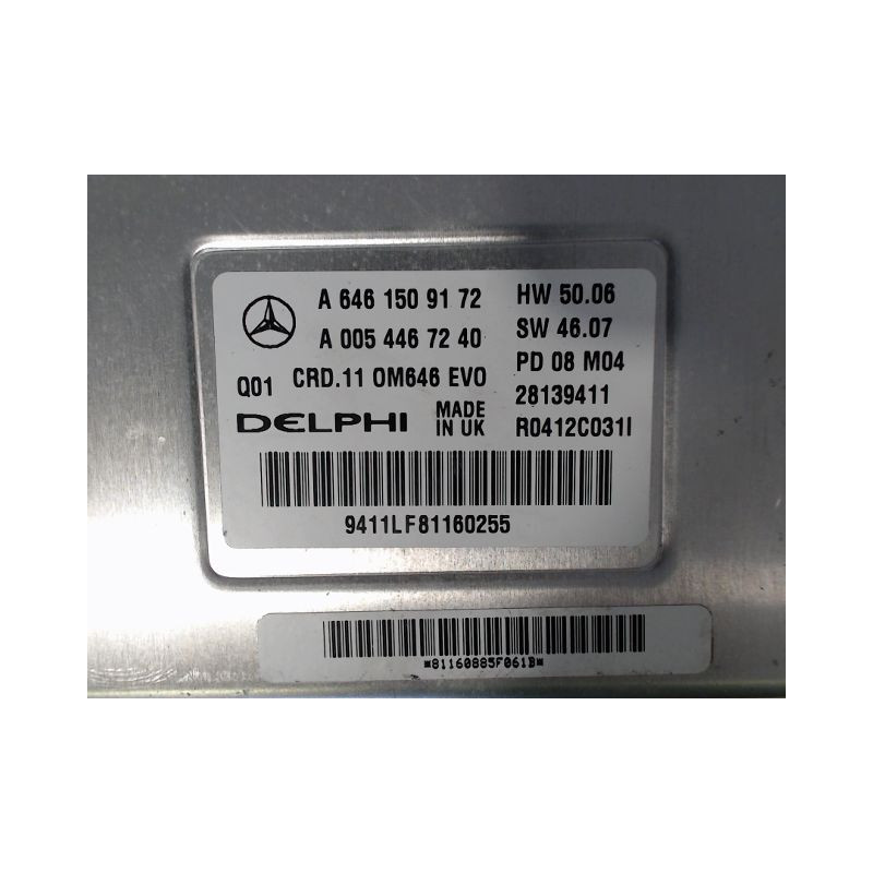 CALCULATEUR MOTEUR MERCEDES CLASSE C