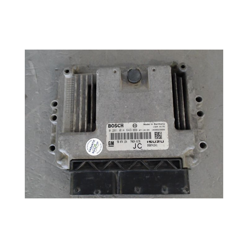 CALCULATEUR MOTEUR OPEL ASTRA