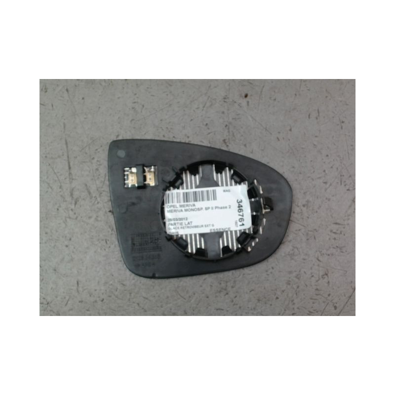 GLACE RETROVISEUR EXT G OPEL MERIVA MONOSP. II Phase 2 (B) 2013-...