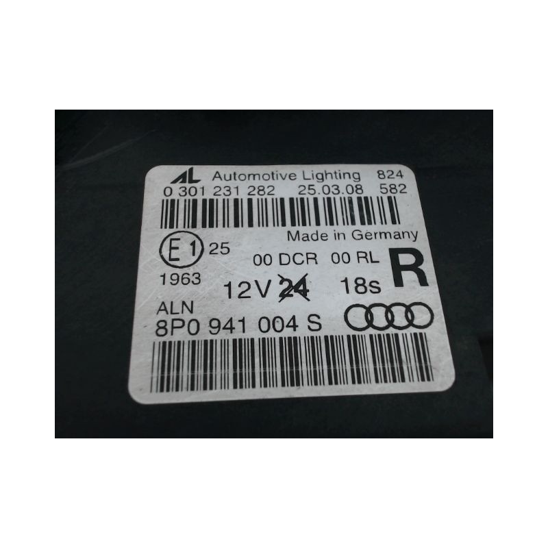PHARE DROIT AUDI A3