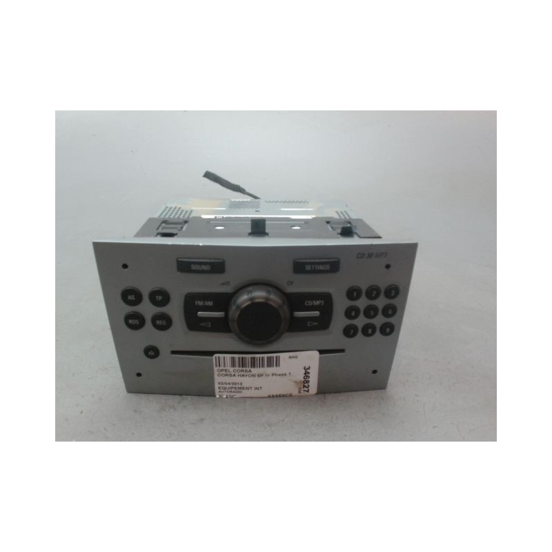 AUTORADIO OPEL CORSA IV Phase 1 (D) 2006-2010