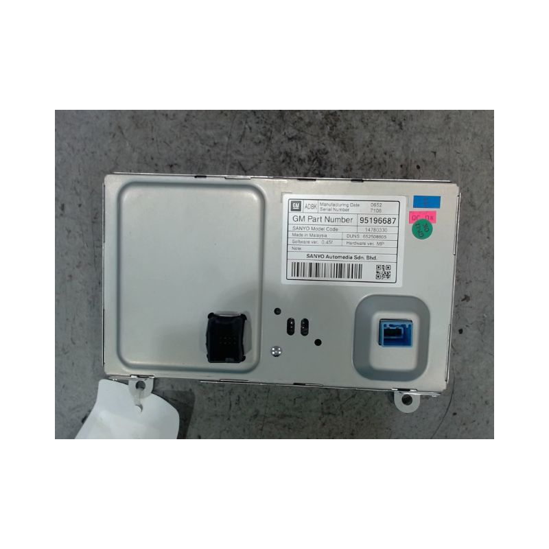 ECRAN GPS OPEL ZAFIRA
