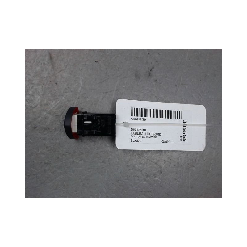 BOUTON DE WARNING AIXAM S9
