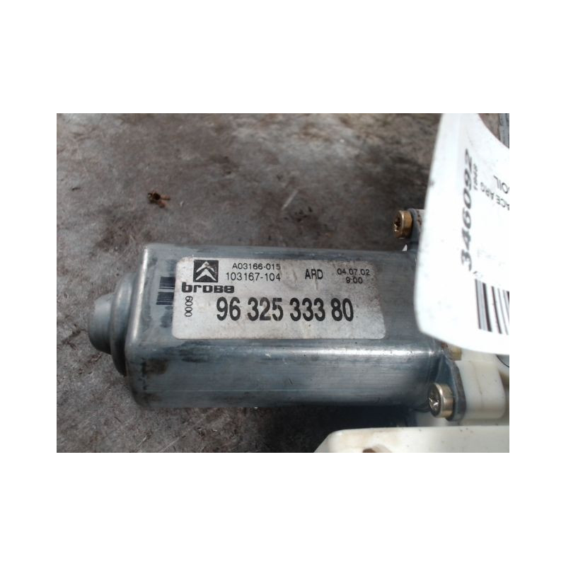 MECANISME+MOTEUR LEVE-GLACE ARRIERE GAUCHE CITROEN C5 2001-2004