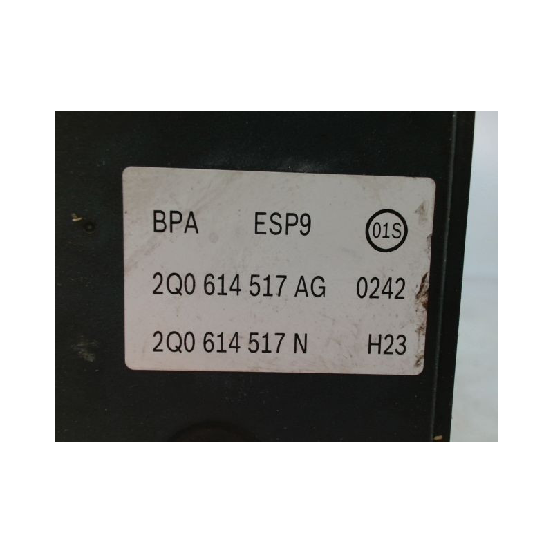 UNITE HYDRAULIQUE ABS VOLKSWAGEN POLO 2009-