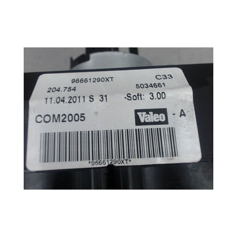 BLOC COMMODOS PEUGEOT 207