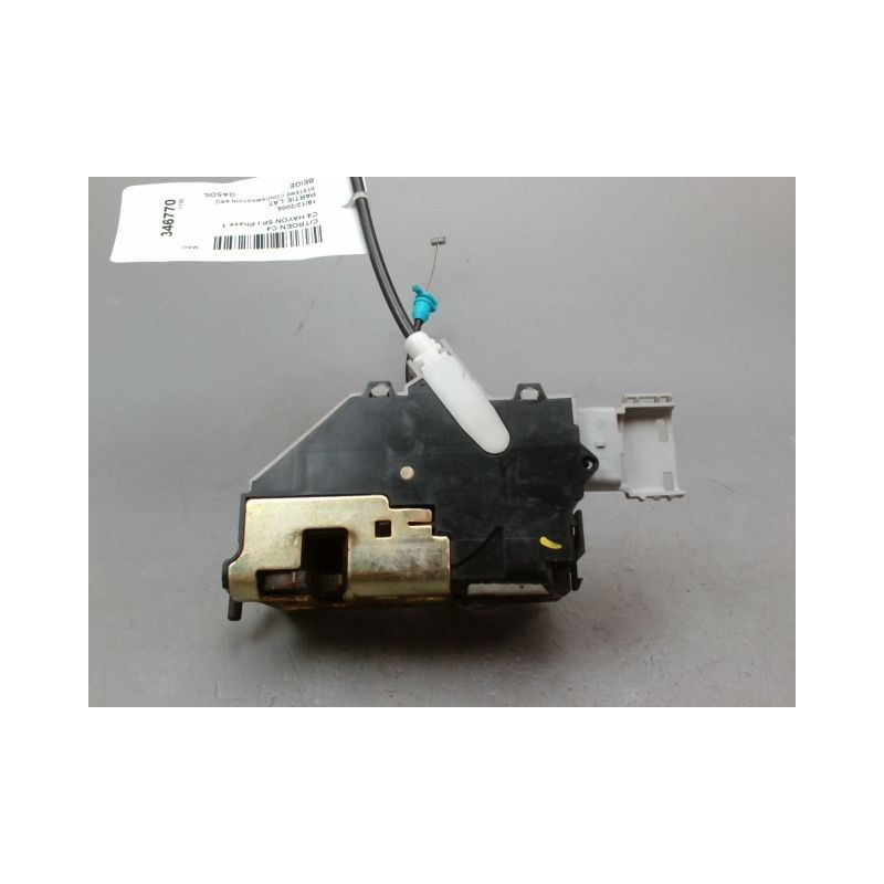 SYSTEME CONDAMNATION ARRIERE GAUCHE CITROEN C4 I Phase 1 2004-2008