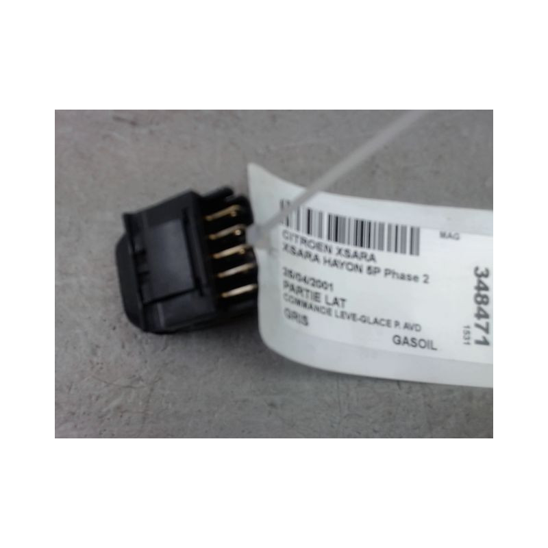 COMMANDE LEVE-GLACE PORTE AVD CITROEN XSARA Phase 2 2000-2004
