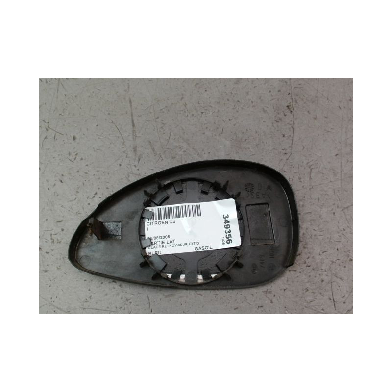 GLACE RETROVISEUR EXT D CITROEN C4 I Phase 1 2004-2008