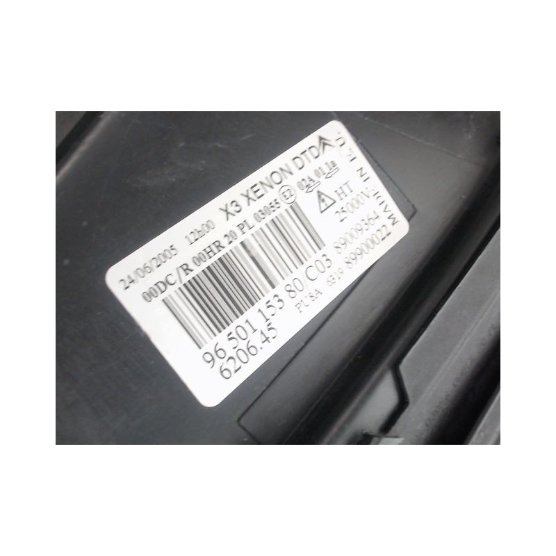 PHARE DROIT CITROEN C5