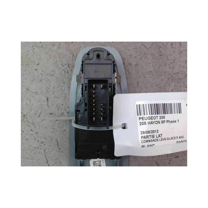 COMMANDE LEVE-GLACE PORTE AVG PEUGEOT 208 Phase 1 2012-...