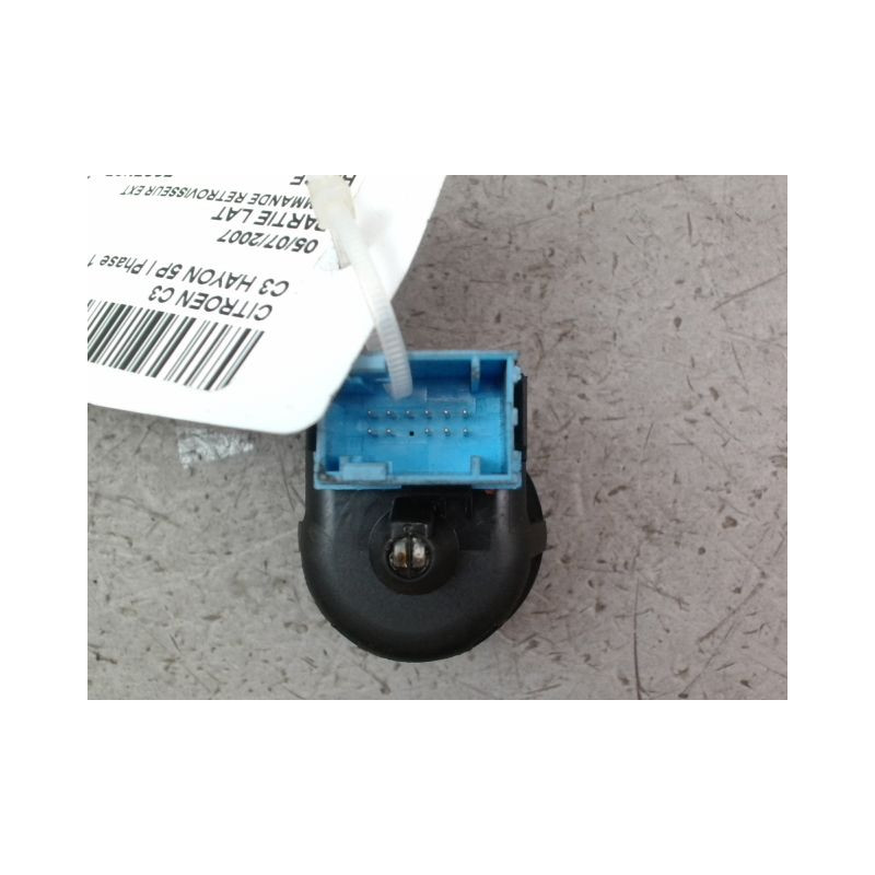 COMMANDE RETROVISSEUR EXTERIEUR ELECTRIQUE CITROEN C3 I Phase 1 2002-2005