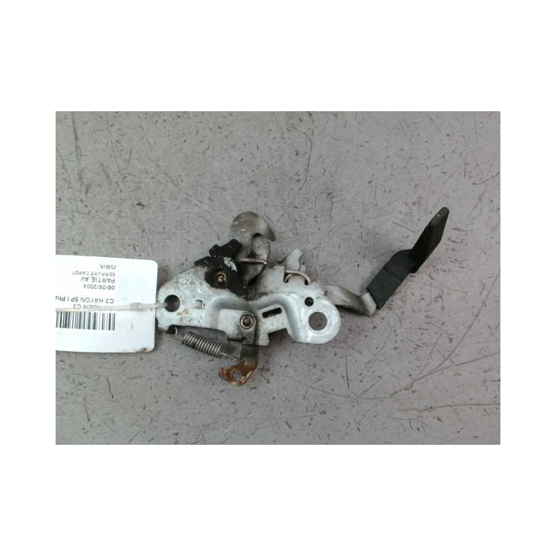 SERRURE CAPOT CITROEN C3 I Phase 1 2002-2005