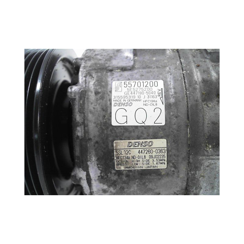COMPRESSEUR AIR CONDITIONNE OPEL CORSA 06-09