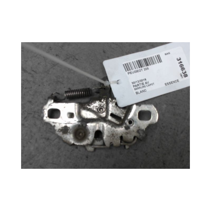 SERRURE CAPOT PEUGEOT 208