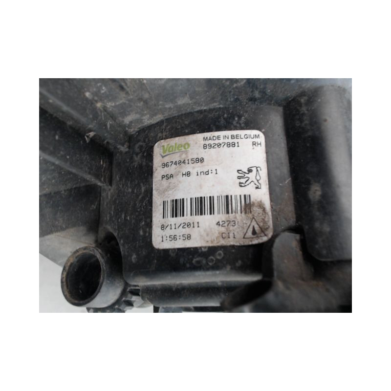 PHARE ANTIBROUILLARD AVANT DROIT PEUGEOT 308