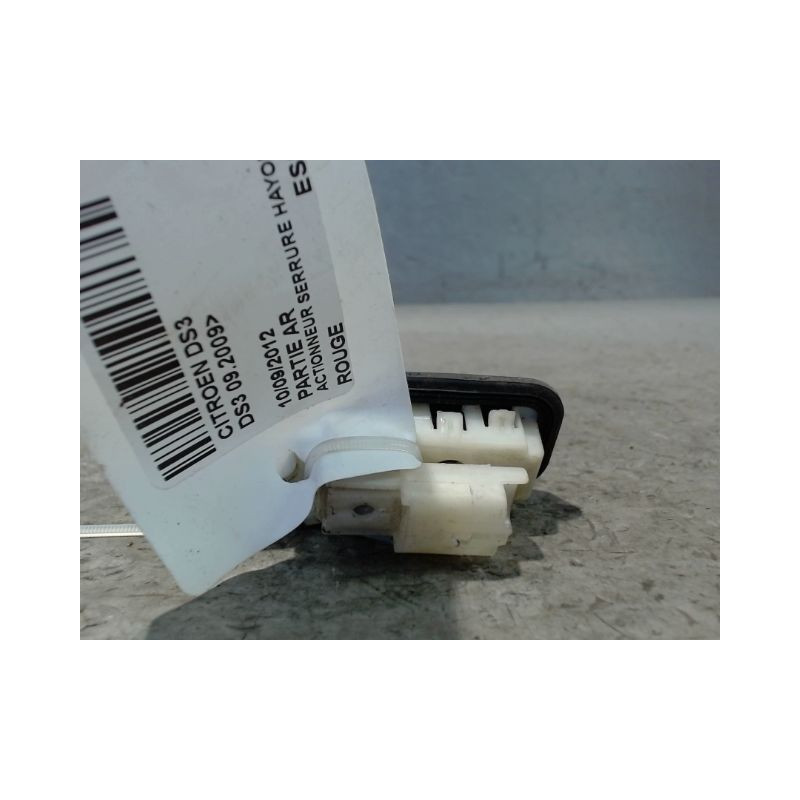 ACTIONNEUR SERRURE HAYON  CITROEN DS3 2009-