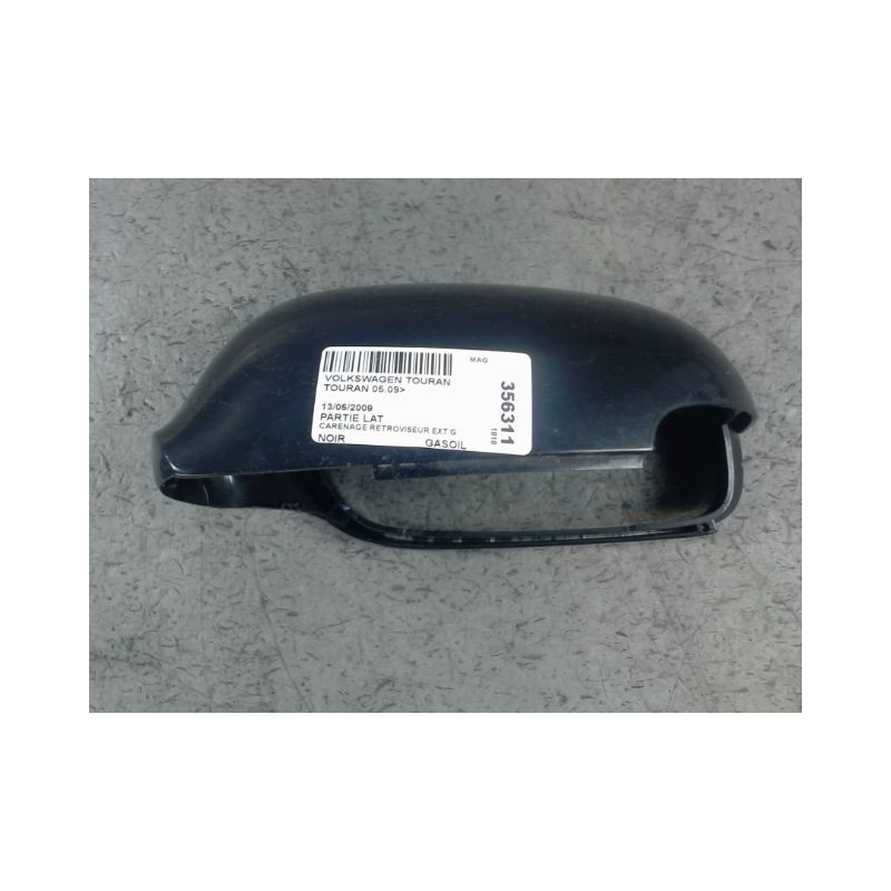 CARENAGE RETROVISEUR EXTERIEUR GAUCHE VOLKSWAGEN TOURAN 09-
