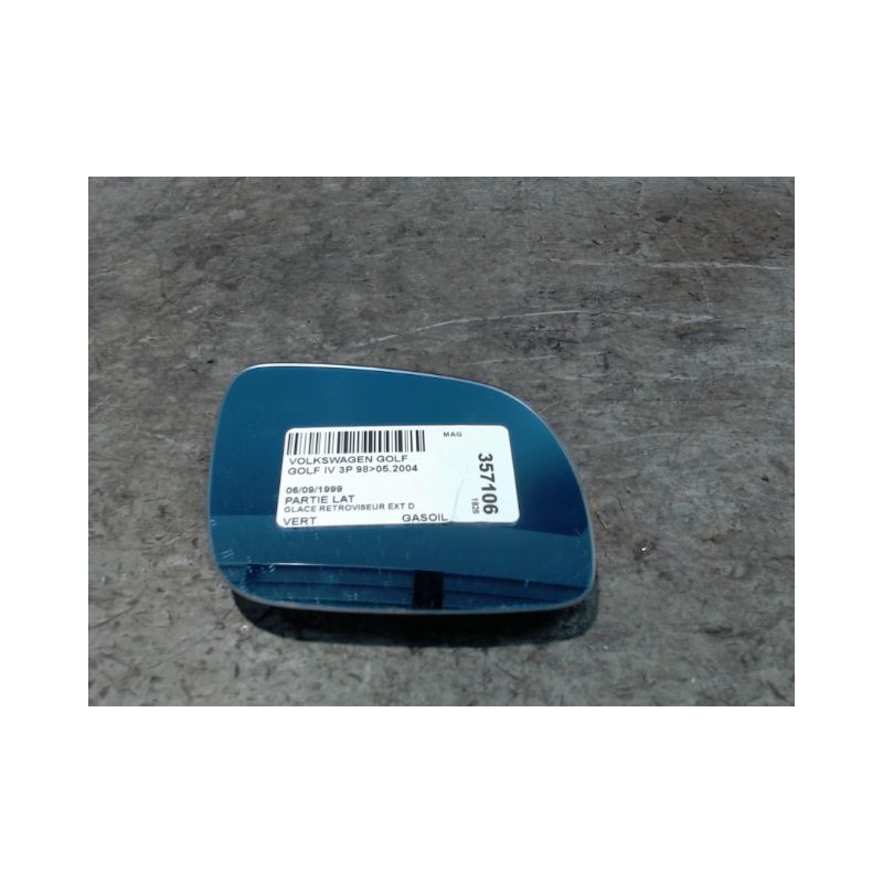 GLACE RETROVISEUR EXT D VOLKSWAGEN GOLF IV 98-2004