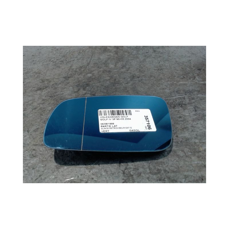 GLACE RETROVISEUR EXT G VOLKSWAGEN GOLF IV 98-2004