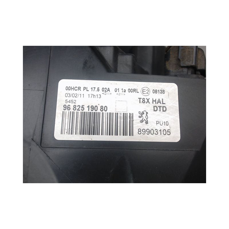 PHARE DROIT PEUGEOT 3008