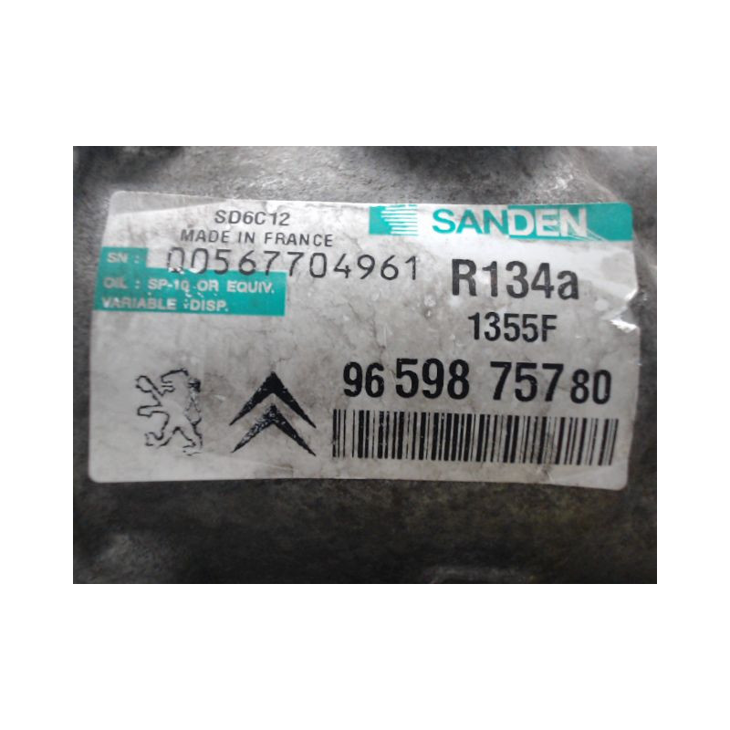 COMPRESSEUR AIR CONDITIONNE PEUGEOT 308 2007-