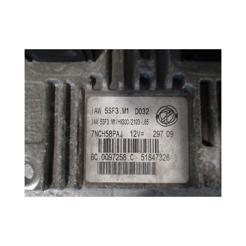 CALCULATEUR MOTEUR FIAT GRANDE PUNTO 2005-