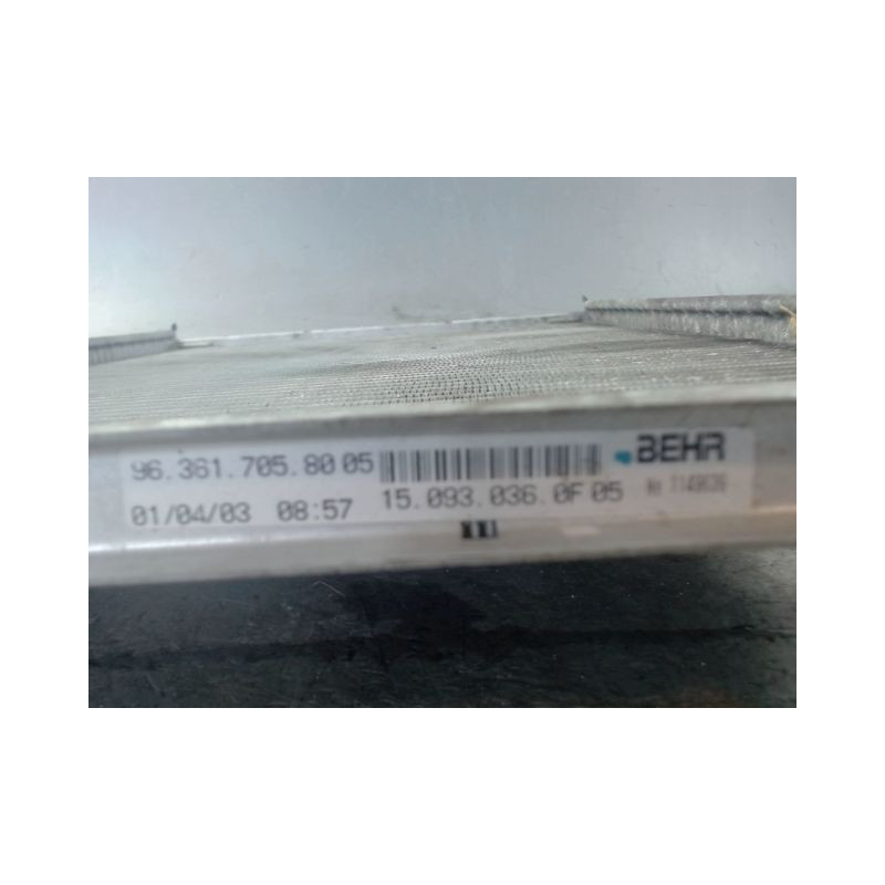 RADIATEUR CITROEN C5 2001-2004