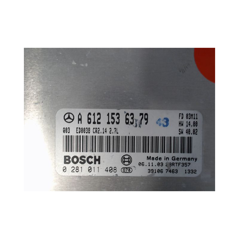 CALCULATEUR MOTEUR MERCEDES CLASSE ML