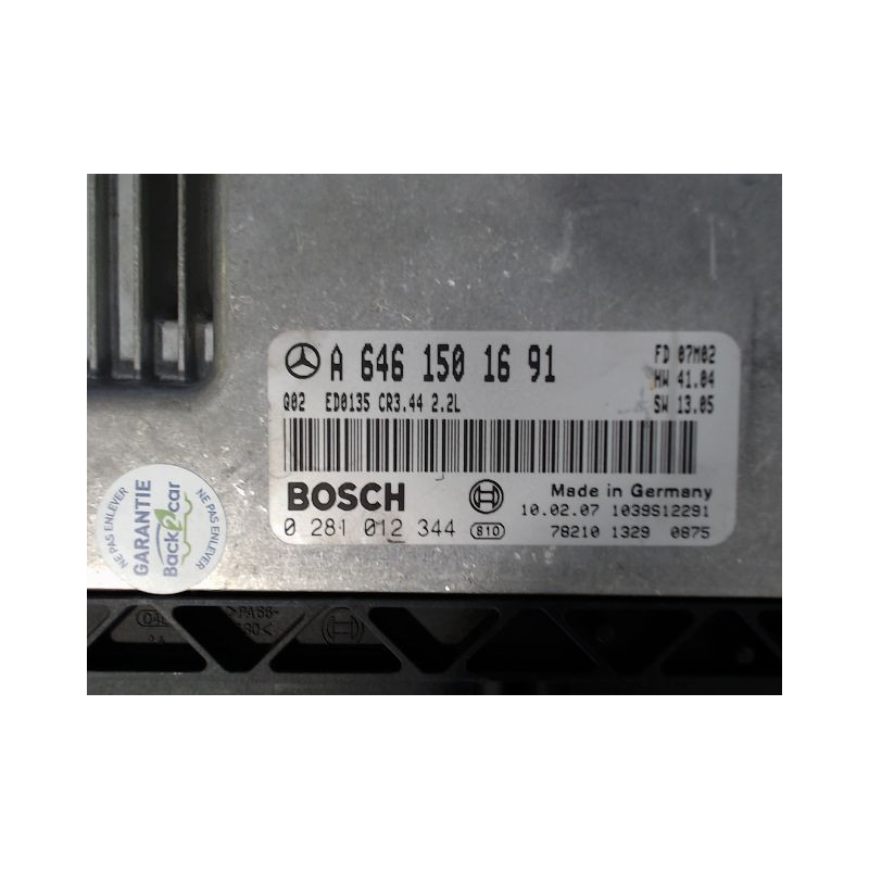 CALCULATEUR MOTEUR MERCEDES CLASSE C SPORTCOUPE II Phase 1 (203) 2001-2004