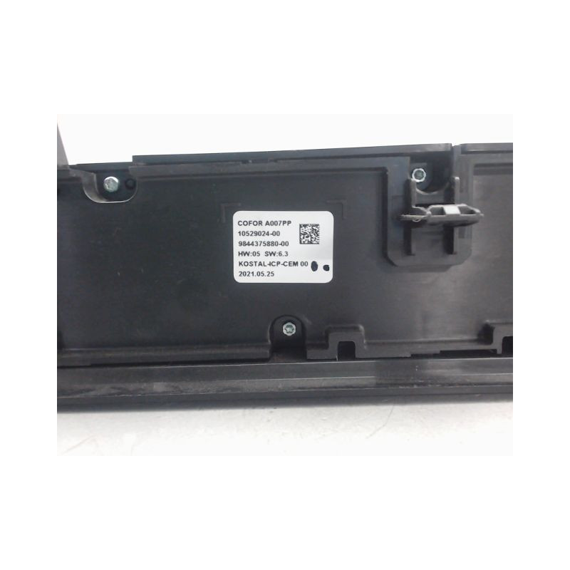 COMMANDE DE CHAUFFAGE CITROEN E-C4
