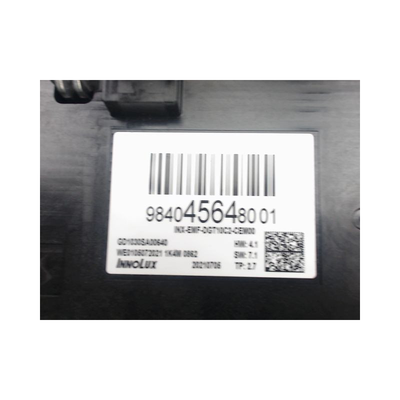 ECRAN GPS CITROEN E-C4